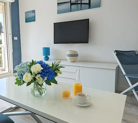 L'ecrin Bleu, Lumineux , Wifi & Parking Villers-sur-Mer